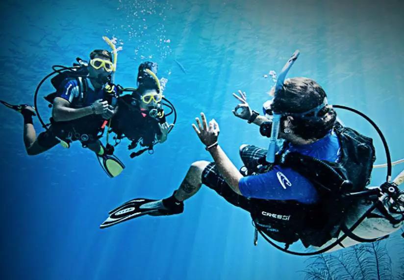 原來你是這樣的潛水員妹子！